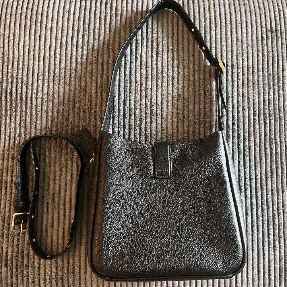 Coach Black Hadley Convertible Crossbody Bag - Picture 2 of 3